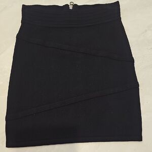 bebe Black Pencil Skirt